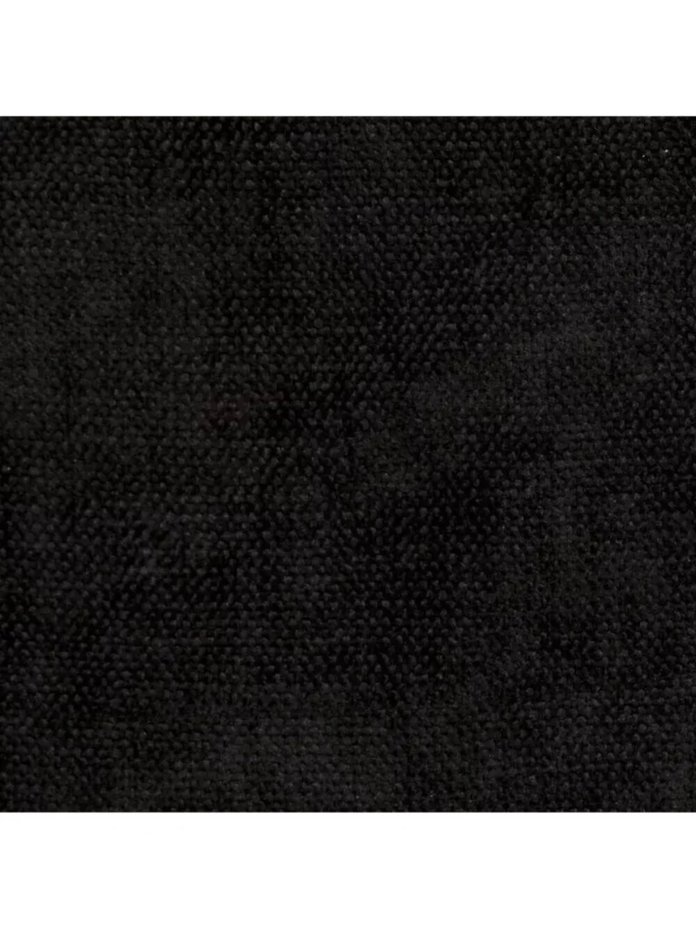 Threshold Black Soft Chenille Single Blackout & Lined Curtain Panel 50